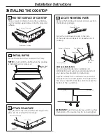 Предварительный просмотр 5 страницы GE 36 Ceramic Cooktop Installation Instructions Manual