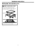 Preview for 6 page of GE 36 Ceramic Cooktop Installation Instructions Manual