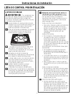 Preview for 11 page of GE 36 Ceramic Cooktop Installation Instructions Manual