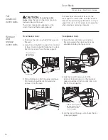 Preview for 18 page of GE 36 Ceramic Cooktop Owner'S Manual