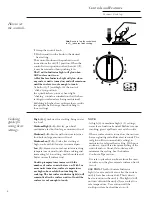 Preview for 8 page of GE 36 Ceramic Cooktop Use And Care Manual