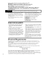 Preview for 2 page of GE 36 ELECTRIC RADIANT COOKTOP ZEU36R Installation Instructions Manual