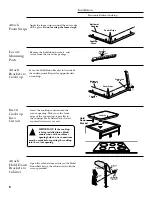 Preview for 6 page of GE 36 ELECTRIC RADIANT COOKTOP ZEU36R Installation Instructions Manual