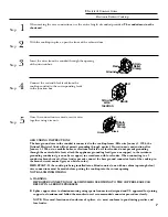 Предварительный просмотр 7 страницы GE 36 ELECTRIC RADIANT COOKTOP ZEU36R Installation Instructions Manual