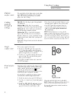 Предварительный просмотр 12 страницы GE 36 ELECTRIC RADIANT COOKTOP ZEU36R Owner'S Manual