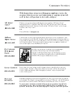 Preview for 27 page of GE 36 ELECTRIC RADIANT COOKTOP ZEU36R Owner'S Manual