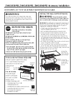 Preview for 13 page of GE 36" Rangetop Installation Instructions Manual