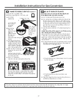 Preview for 17 page of GE 36" Rangetop Installation Instructions Manual