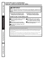 Preview for 2 page of GE 364B7130P001 Owner'S Manual