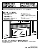 GE 39-40425 Installation Instructions Manual preview
