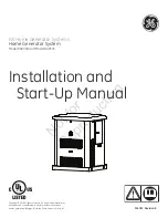 Preview for 1 page of GE 40350 Installation And Start-Up Manual