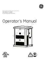 Preview for 1 page of GE 40350 Operator'S Manual