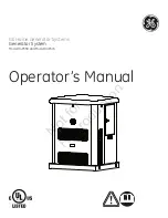 GE 40350 Operator'S Manual предпросмотр