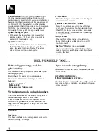 Preview for 2 page of GE 4164D2966P234 Use And Care & Installation Manual