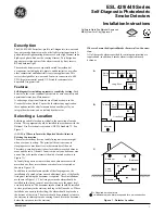 Preview for 1 page of GE 429CT Installation Instructions And Use