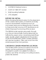 Preview for 3 page of GE 45235 User Manual