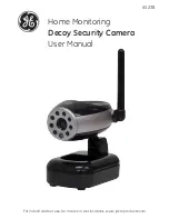 GE 45238 - Jasco Wireless Decoy Security Cam User Manual предпросмотр