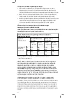 Preview for 4 page of GE 45609 Manual