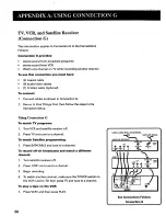 Preview for 62 page of GE 46GW945 User Manual