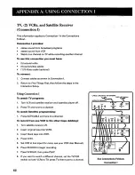 Preview for 64 page of GE 46GW945 User Manual