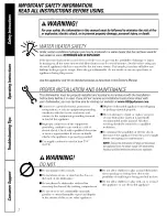 Preview for 2 page of GE 49-5915-2 Owner'S Manual