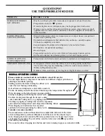 Preview for 17 page of GE 49-60067 Use And Care Manual