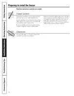 Preview for 10 page of GE 49-60518 Owner'S Manual