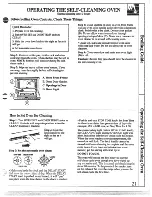 Предварительный просмотр 21 страницы GE 49-8255 Use, Care & Installation Manual