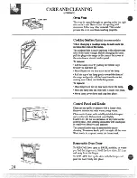 Предварительный просмотр 24 страницы GE 49-8255 Use, Care & Installation Manual