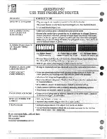 Preview for 47 page of GE 49-8338 Use And Care & Installation Manual