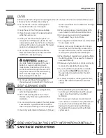 Предварительный просмотр 7 страницы GE 49-85179 Owner'S Manual And Installation Instructions