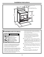 Предварительный просмотр 34 страницы GE 49-85179 Owner'S Manual And Installation Instructions