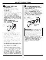 Предварительный просмотр 39 страницы GE 49-85179 Owner'S Manual And Installation Instructions