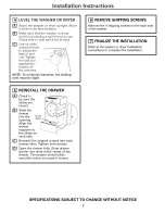 Preview for 3 page of GE 49-90233 Installation Instructions Manual