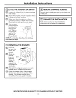 Preview for 3 page of GE 49-90321 Installation Instructions Manual