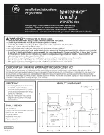 Preview for 1 page of GE 49-90382 Installation Instructions Manual