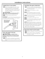 Preview for 4 page of GE 49-90382 Installation Instructions Manual