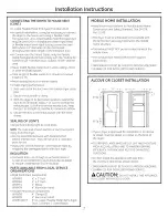 Preview for 7 page of GE 49-90382 Installation Instructions Manual