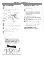 Предварительный просмотр 2 страницы GE 49-90383 Installation Instructions Manual