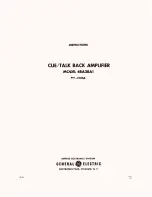 Предварительный просмотр 59 страницы GE 4BC21A1 Instructions Manual