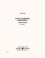 Предварительный просмотр 69 страницы GE 4BC21A1 Instructions Manual