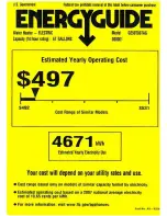 GE 50T06TAG Energy Manual preview