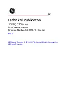 Предварительный просмотр 1 страницы GE 5489329 Technical Publication