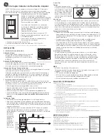 Preview for 2 page of GE 57884 Installation Manual