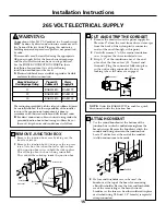 Предварительный просмотр 15 страницы GE 5800 Owner'S Manual And Installation Instructions