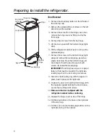 Предварительный просмотр 8 страницы GE 6 Cubic Foot Owner'S Manual And Installation Instructions