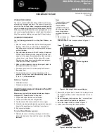 Предварительный просмотр 1 страницы GE 60 Series Installation Instructions