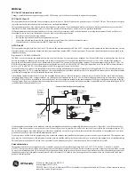 Предварительный просмотр 2 страницы GE 600-1021-95R Installation Instructions Manual