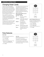 Preview for 20 page of GE 700 WATTS JESO734PIVLRR User Manual