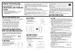Preview for 1 page of GE 73004HD Manual